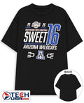 Arizona Wildcats 2026 NCAA March Madness Sweet 16 shirt by rallyhouse