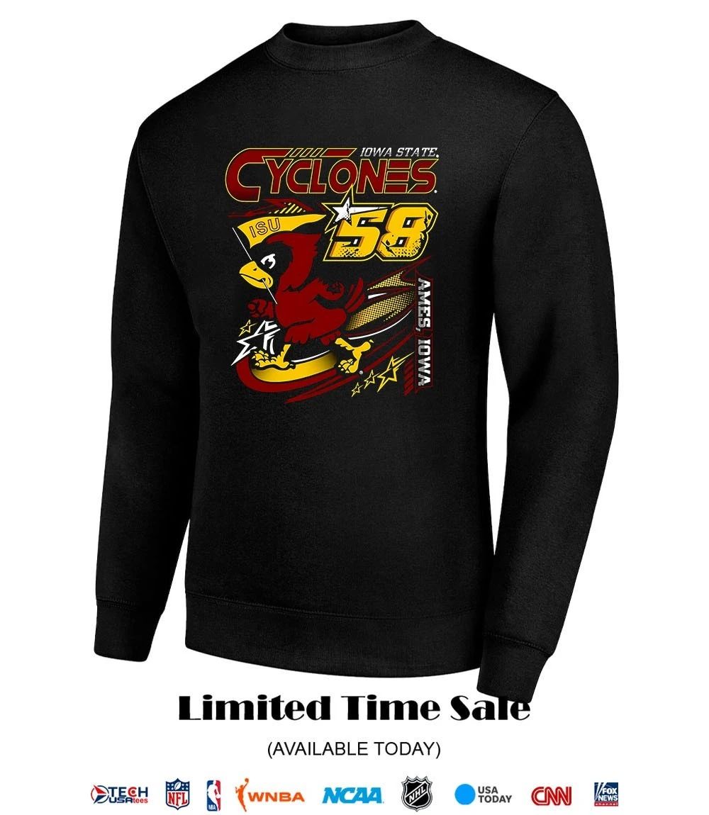 Iowa State Cyclones 58 mascot shirt