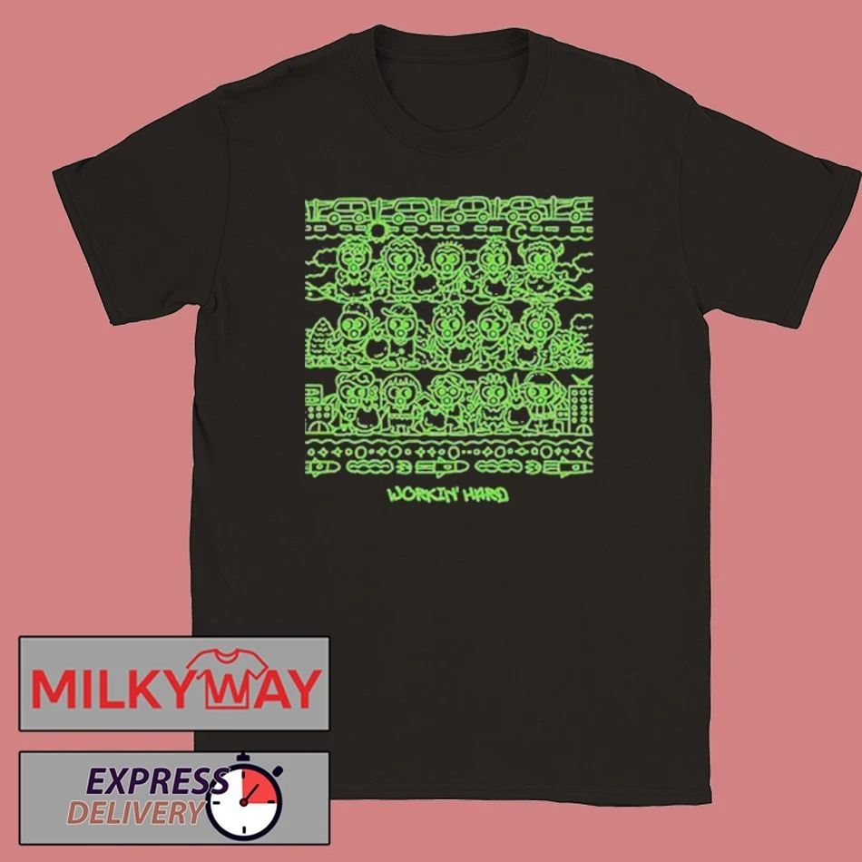 Fujii Kaze Prema World Tour 2026 Working Hard Merchandise shirt