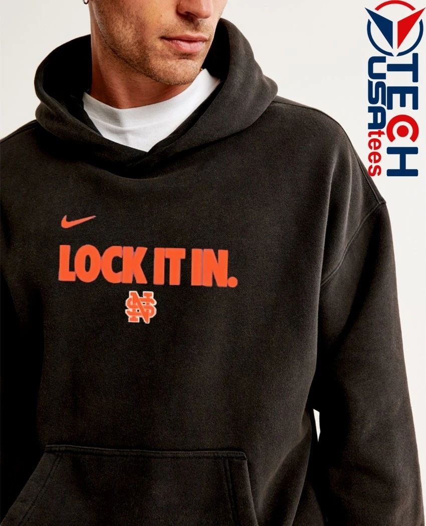 Lock It In North Springs High School 2026 On-Court Bench shirt