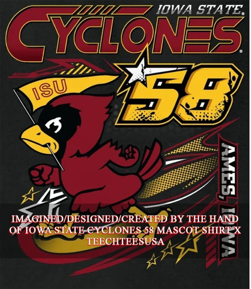 Iowa State Cyclones 58 mascot shirt