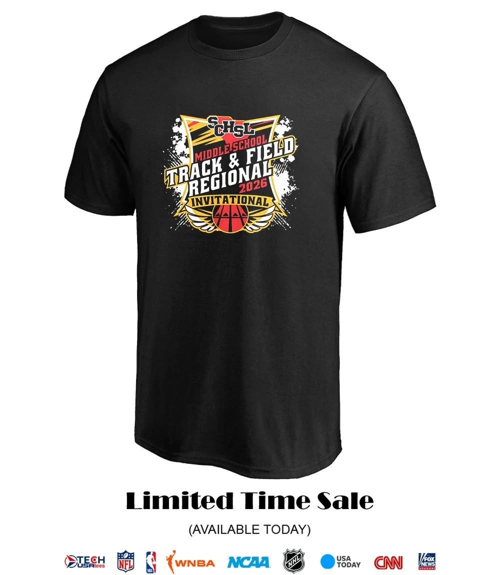 2026 SCHSL Middle School Track and Field Regional Invitational shirt
