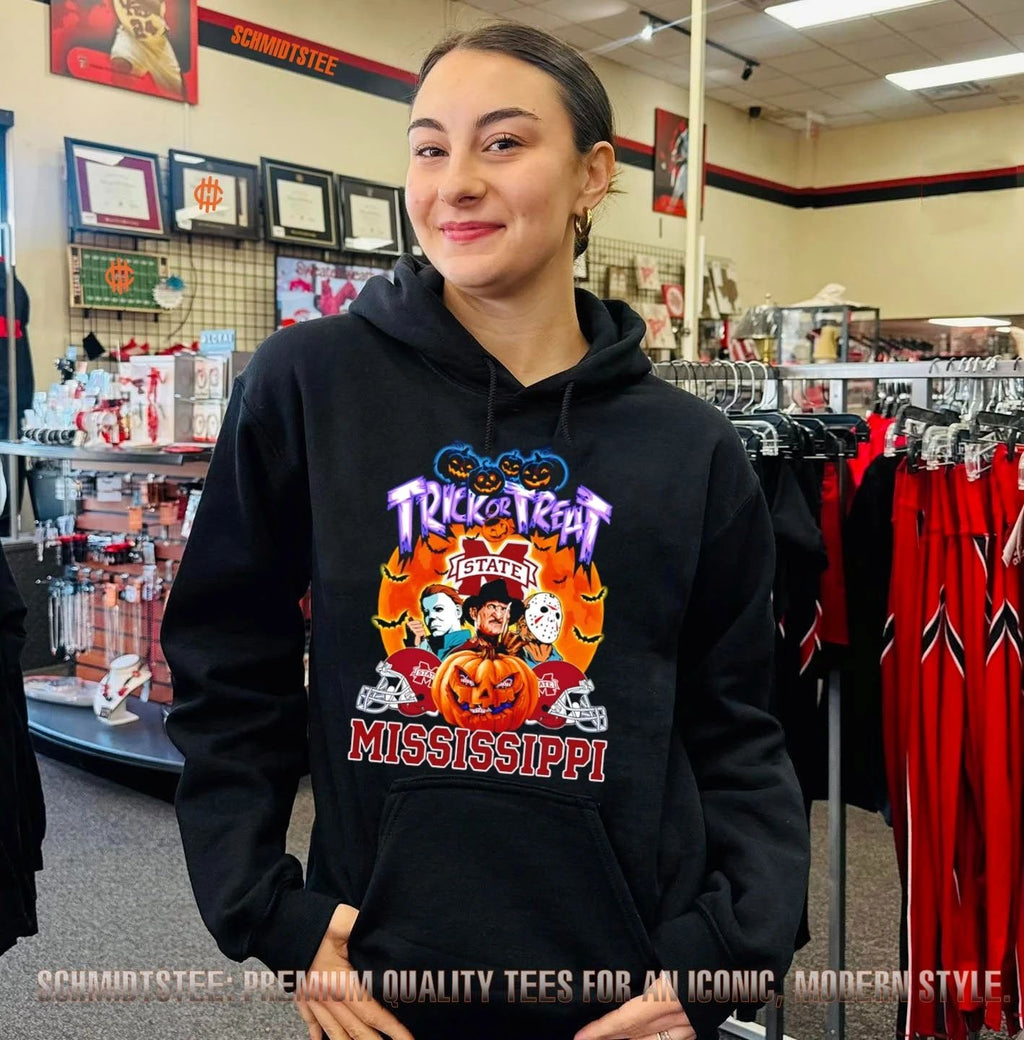 Mississippi State Bulldogs x Horror Characters Trick Or Treat Halloween 2026 shirt