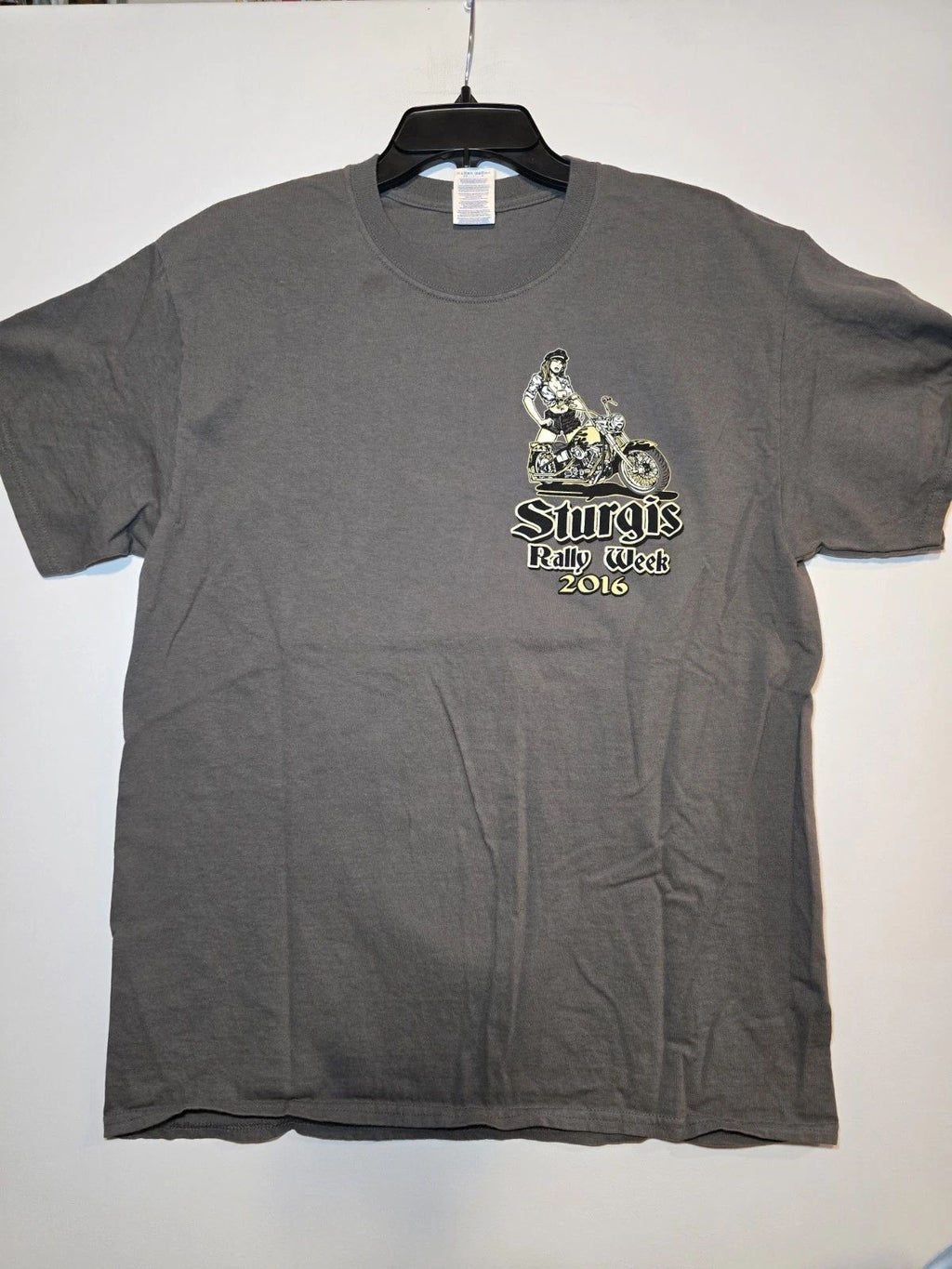 Sturgis Bike Week T Shirt  Adult Size Large 2016 Black Hills South Dakota Rally