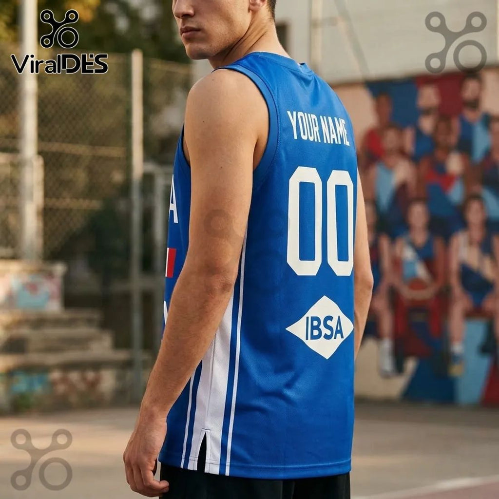 Italy Basketball 2026 FIBA Women’s World Cup Blue Jersey