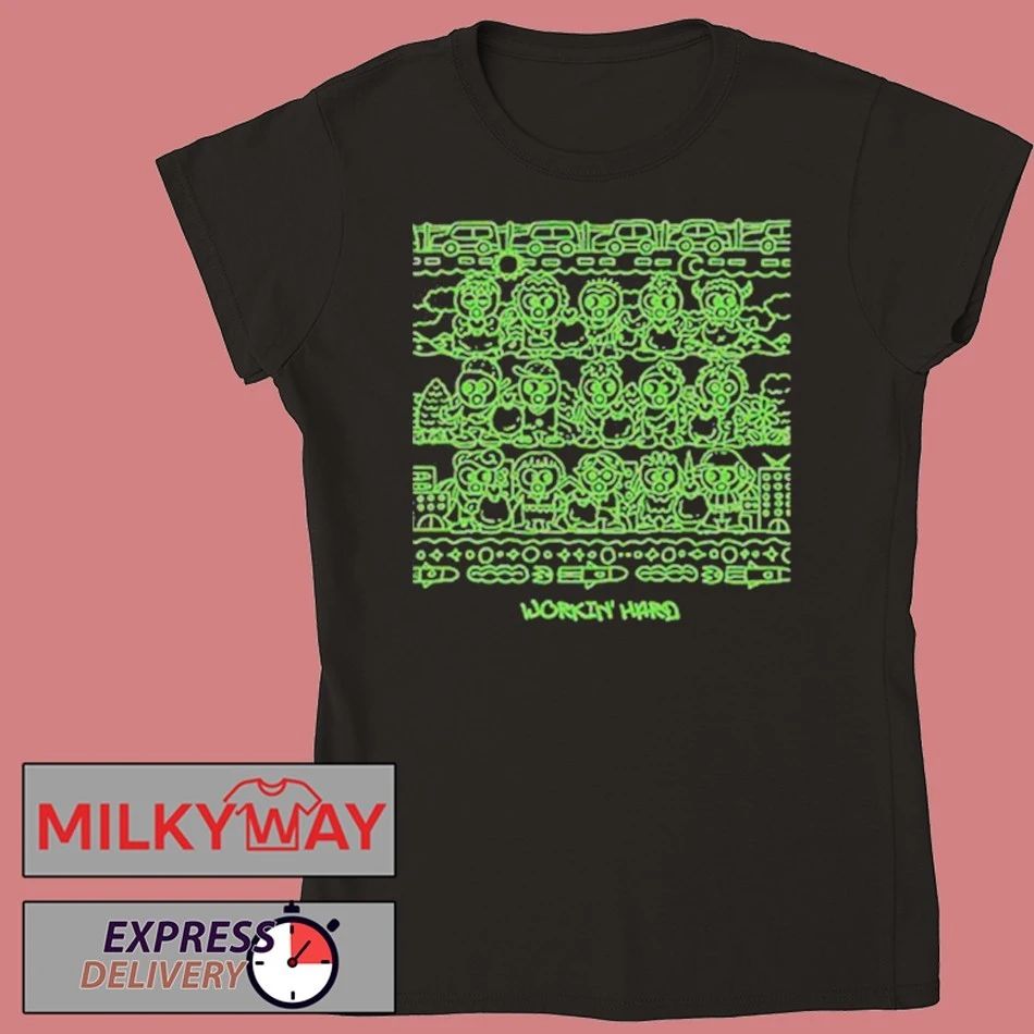 Fujii Kaze Prema World Tour 2026 Working Hard Merchandise shirt