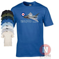 English Electric lightning t-shirt fighter aircraft Great Britain cold war RAF