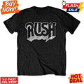 Rush Inspired Band Logo Tribute T-Shirt Rock Music Fan Graphic Tee Unisex S-5XL.