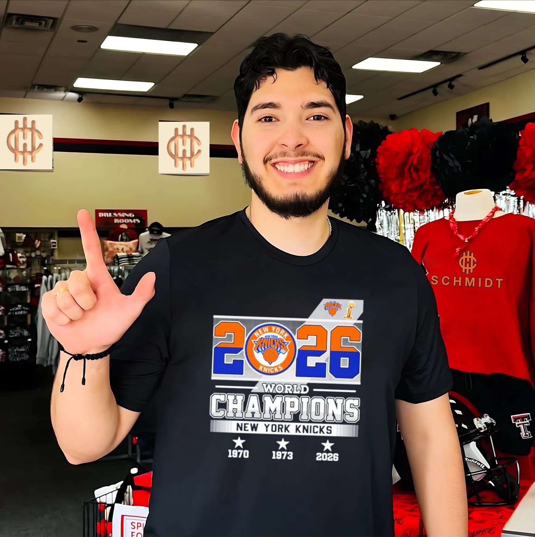 New York Knicks 2026 World Champions 3 Tittle shirt