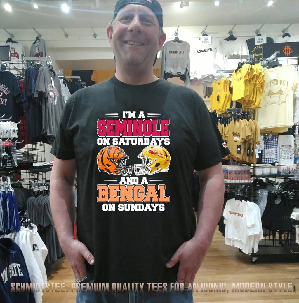I’m a Seminole on Saturdays and a Bengal on Sundays shirt