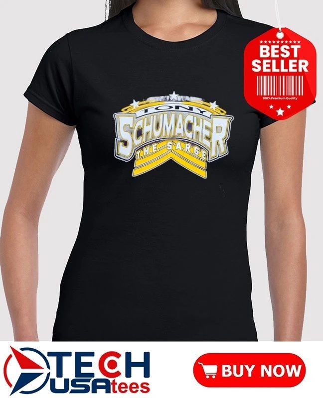 Tony Schumacher The Sarge Autographed Racing shirt
