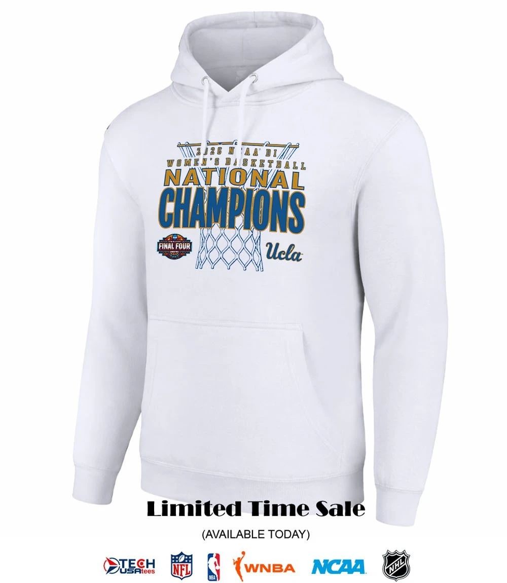 UCLA Bruins 2026 NCAA Women’s Basketball National Champions The Net shirt