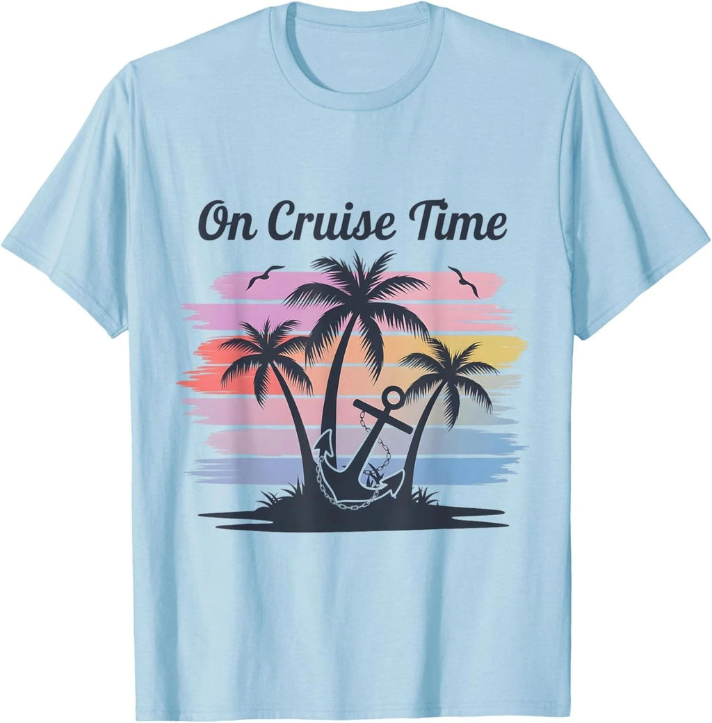 On Cruise Time Cruise Squad Vacation Friends Family Unisex T-Shirt