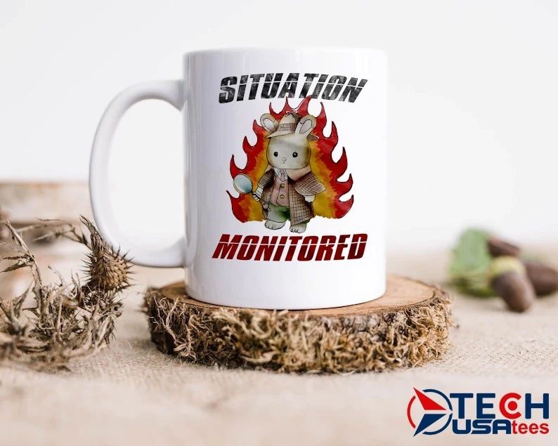 Rabbit situation monitored shirt