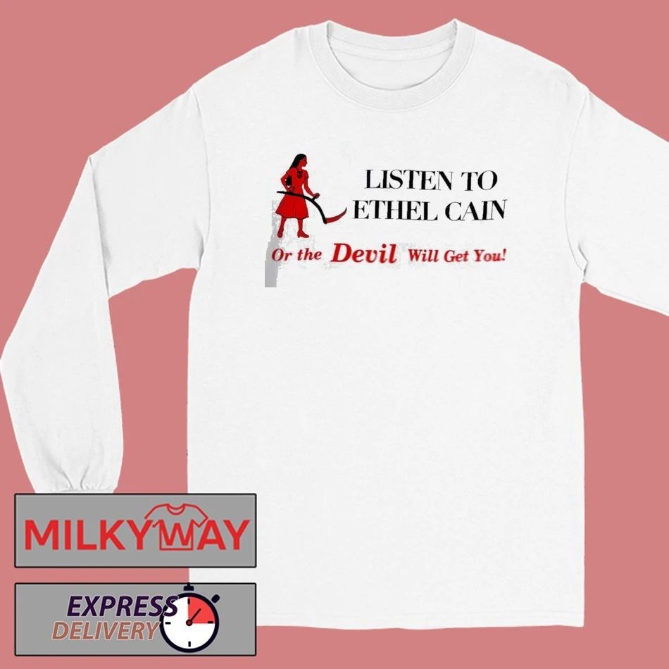 Ethel Cain Coachella 2026 Festival Indio California Merch Listen To Ethel Cain Or The Devil Will Get You T-Shirt