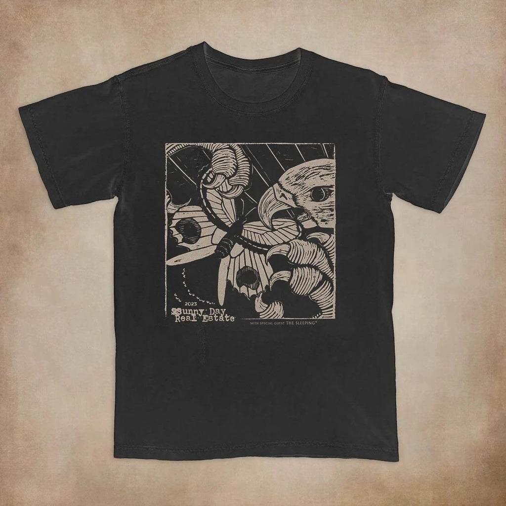 Sunny Day Real Estate Band The Sleeping Tour 2023 T Shirt Full Size S-5XL