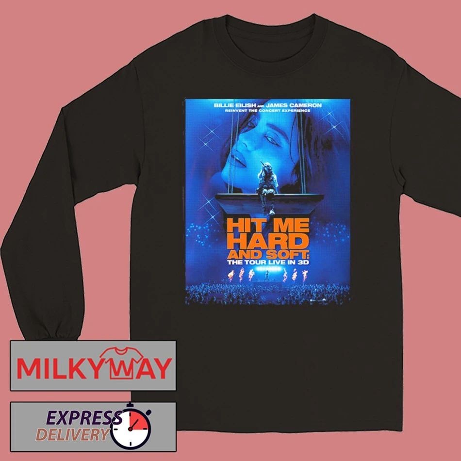 Billie Eilish New Poster Hit Me Hard And Soft The Tour Live In 3D Movie On May 8 2026 shirt