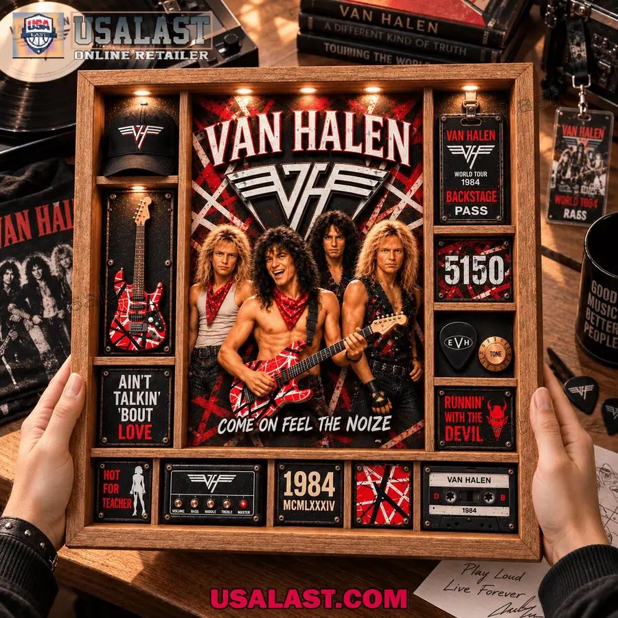 Van Halen Custom Frame Light Box