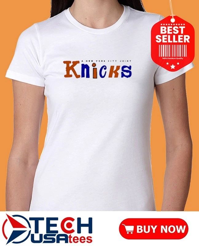 A New York City joint Knicks shirt