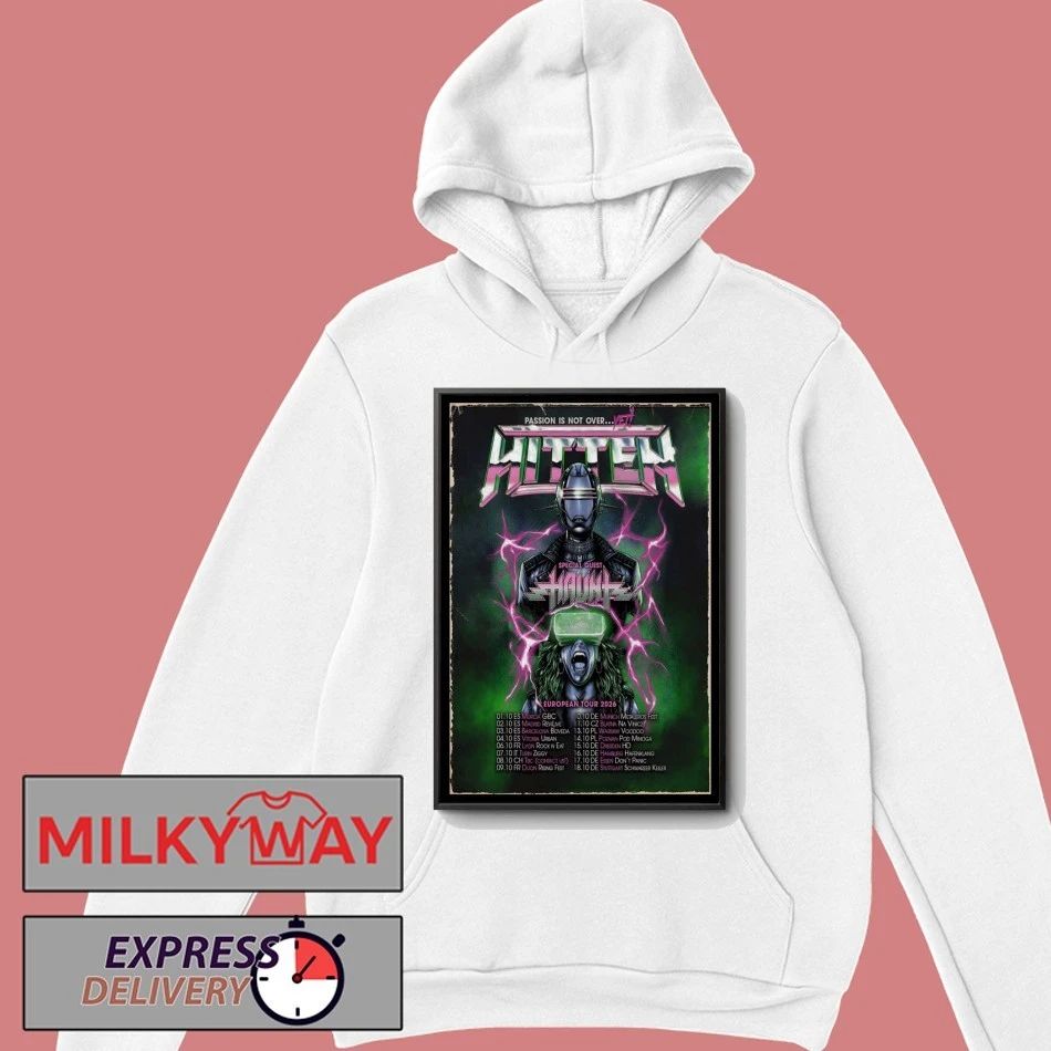 HITTEN European 2026 Shows Poster shirt