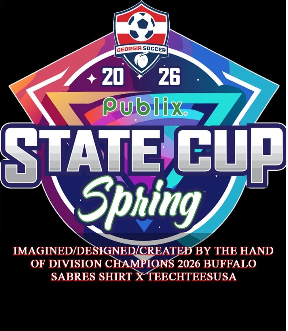 Georgia Soccer 2026 State Cup Spring logo shirt