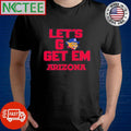 NKCtees Arizona Wildcats Let go get em shirt