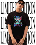 Devilman Japanese anime pixel shirt