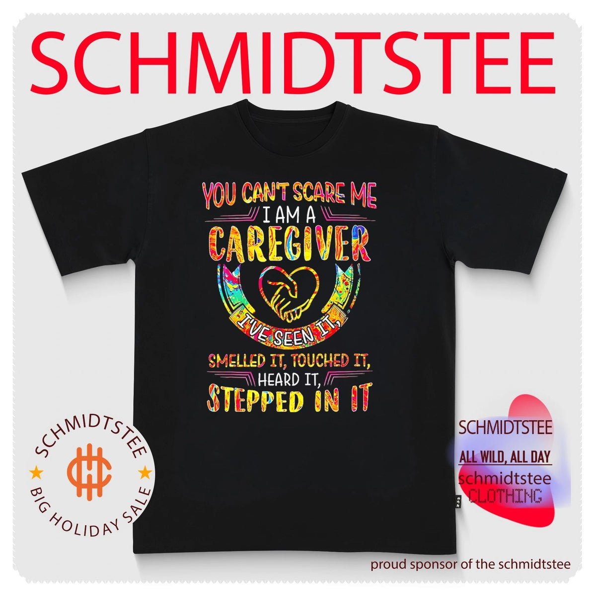 You can’t scare me I am a caregiver I’ve seen it smelled it touched it heard it stepped in it shirt