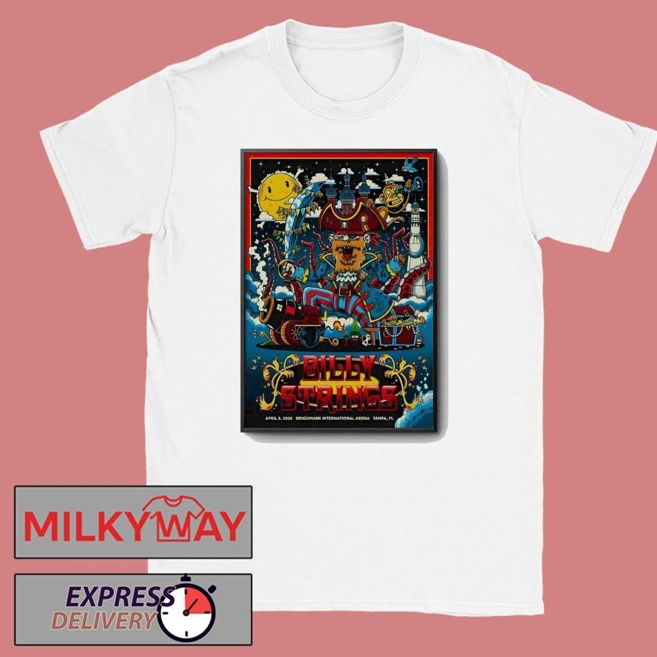 Billy Strings In Tampa FL On Apr 8 2026 Tour Poster shirt