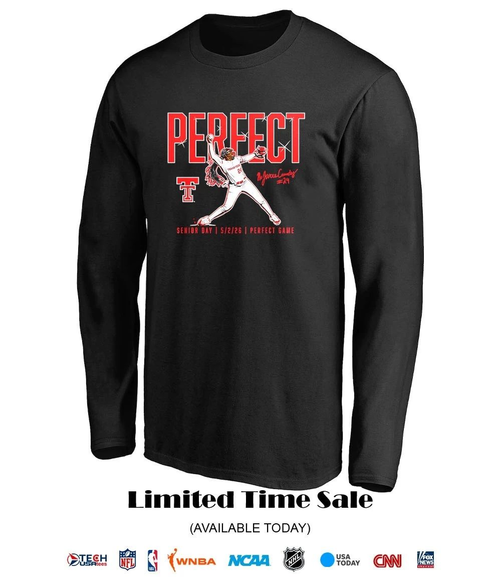 Texas Tech Red Raiders Softball NiJaree Canady Perfect Game 2026 signature shirt