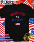 United States vs. The World flag shirt