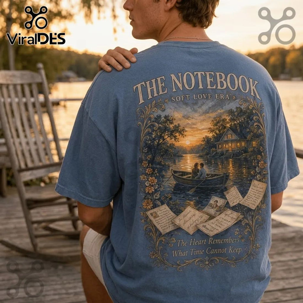 The Notebook Soft Love Era Blue T-Shirt