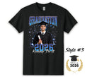 Graduation Class of 2026 Custom Photo T-Shirt – Personalized Senior 1-3 PICS