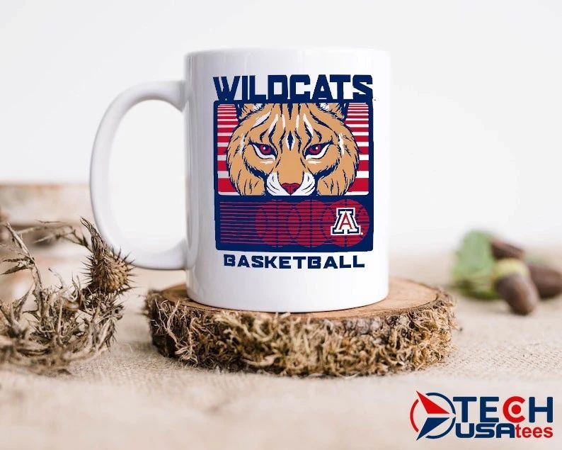 Arizona Wildcats Basketball Staredown mascot shirt
