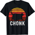 Funny Fat Cats Meme, Chonk Cat T-Shirt