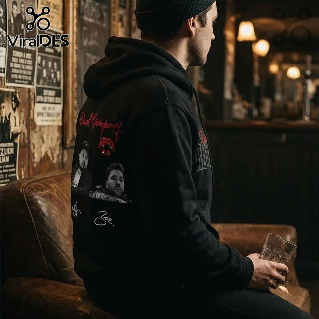 Royal Blood UK Tour 2026 Signature Black Hoodie