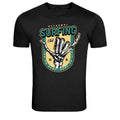 Extreme Surfing Club Skeleton Hand Graphic Tee