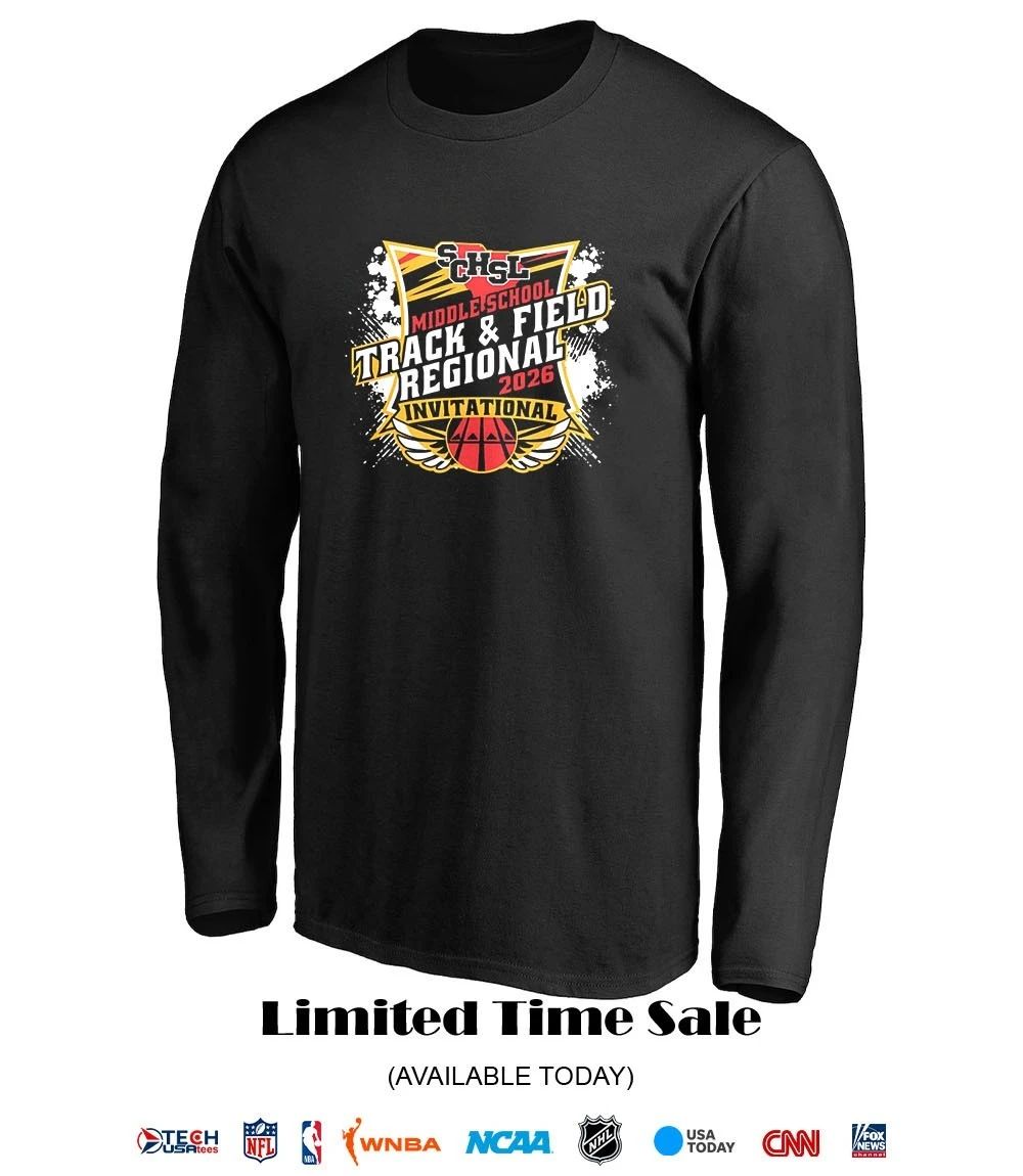 2026 SCHSL Middle School Track and Field Regional Invitational shirt
