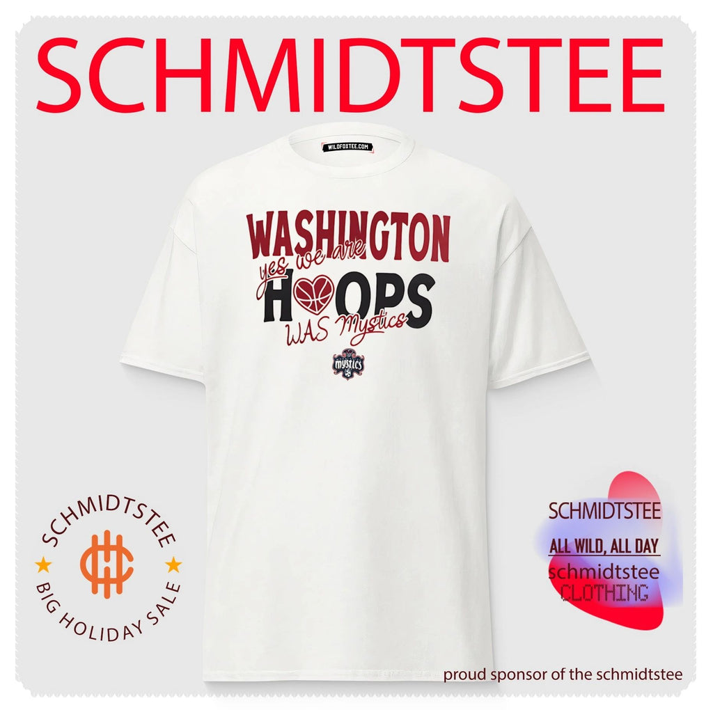 Washington Mystics Hoops yes we are Was Mystics shirt