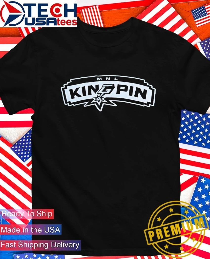 MNL Kingpin San Antonio Spurs NBA 2026 logo shirt
