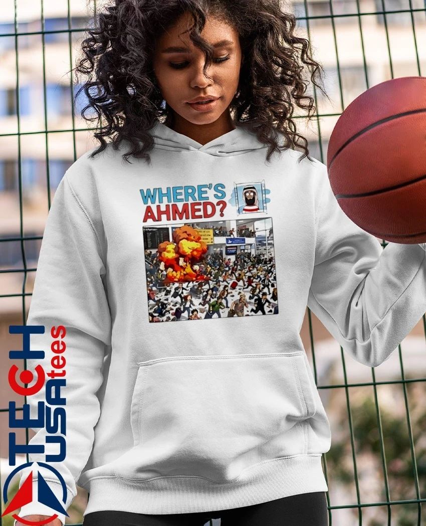 Where’s ahmed satire dark humor shirt