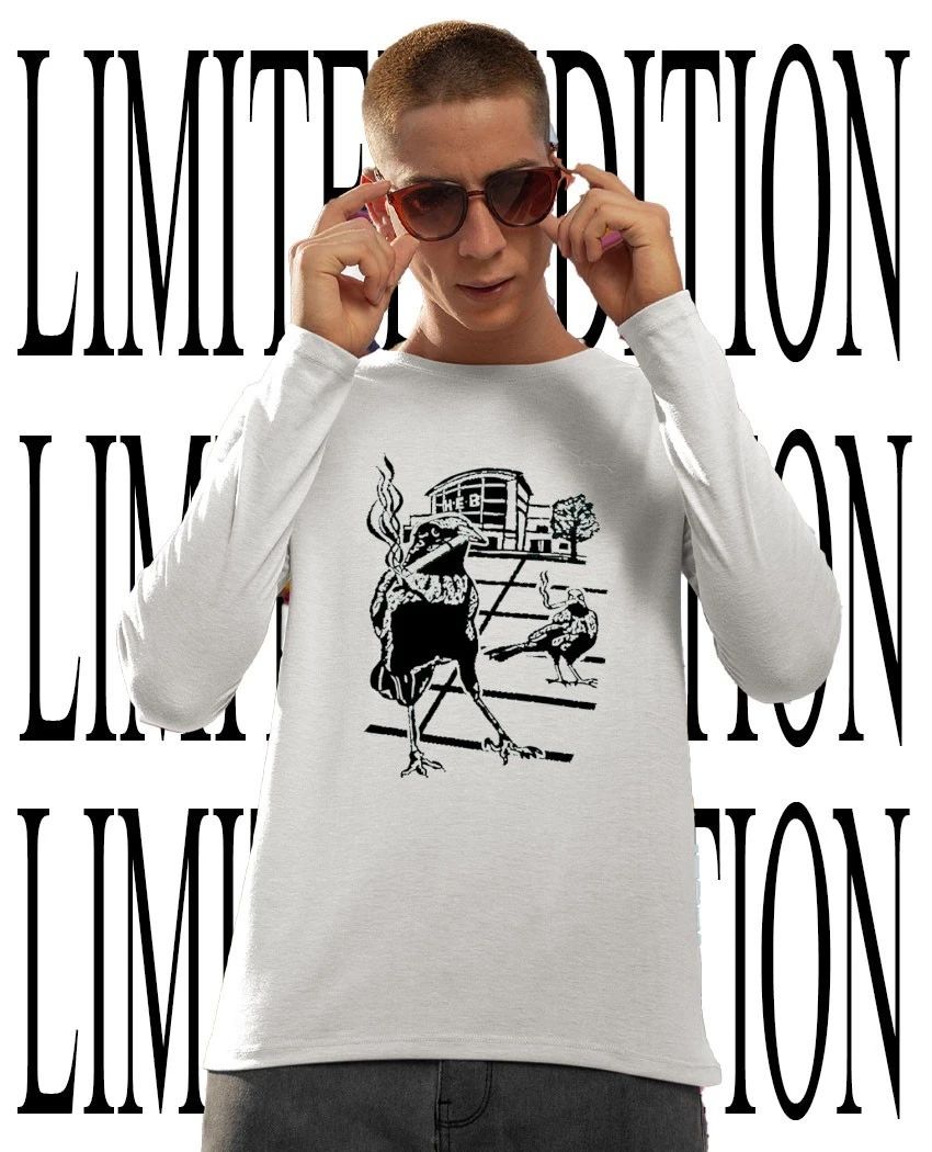 HEB Crow smoking shirt