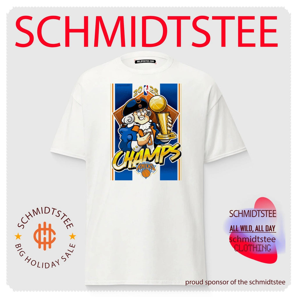 New York Knicks the 2026 NBA Champs mascot shirt