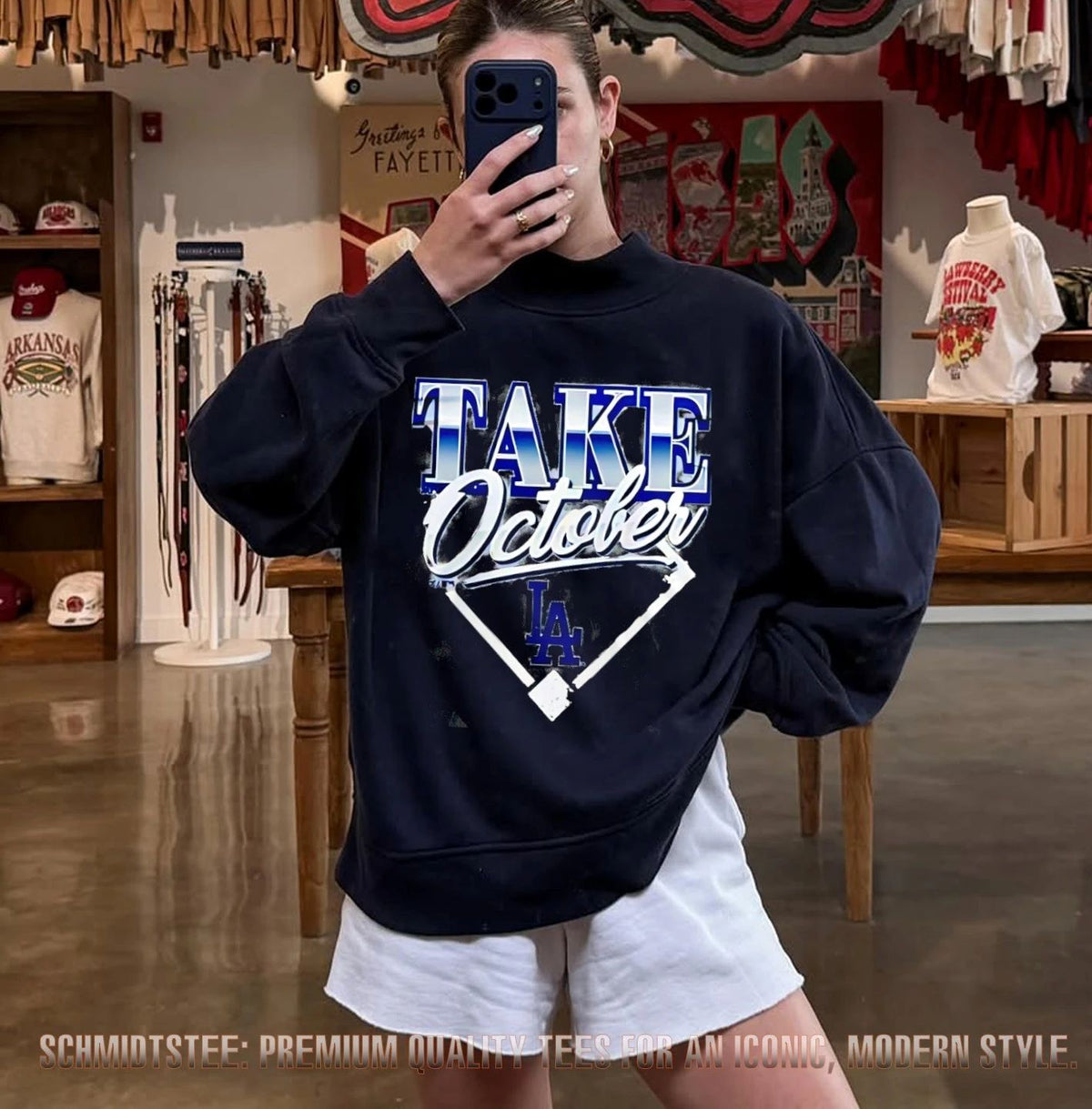 Los Angeles Dodgers 2026 Division Series Champions Distressed Locker Room Take October shirt