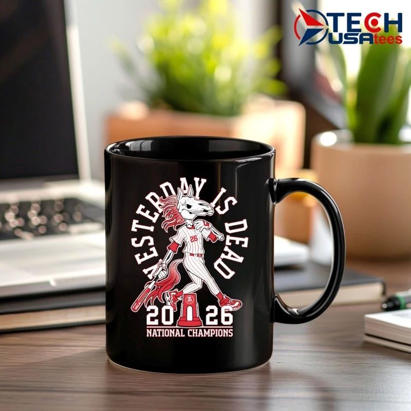 Yesterday is dead Oklahoma Sooners 2026 National Champions skeleton mascot shirt