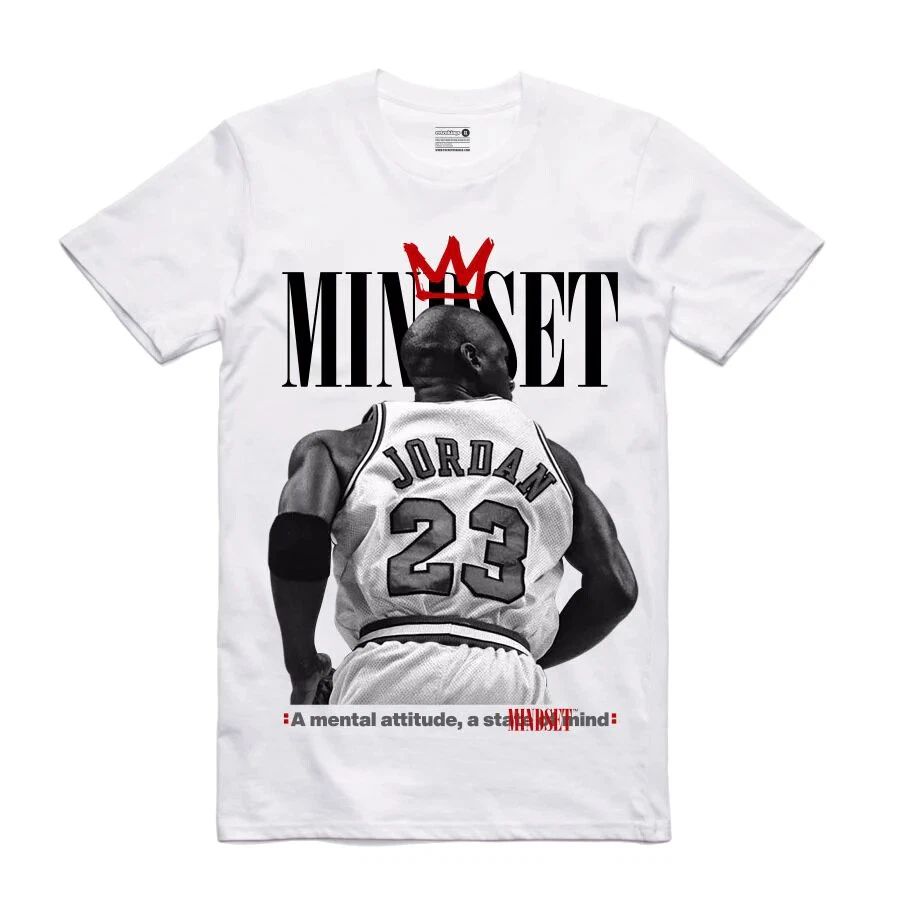 NEW Streetwear on Demand MJ 049 WHITE Tee Shirt SMALL-3XLARGE MADE IN USA