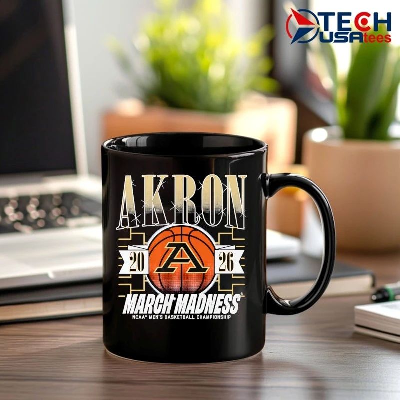 Akron Zips March Madness 2026 NCAA Men’s Basketball Championship shirt