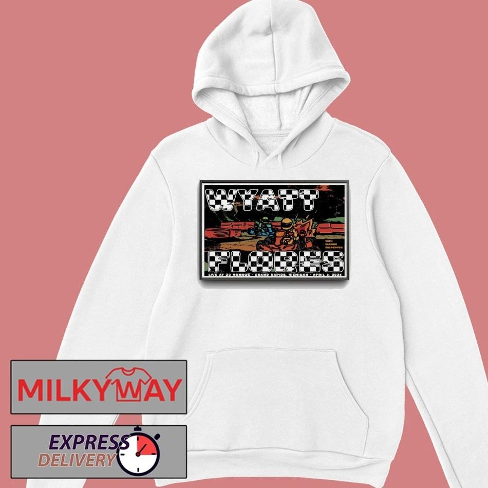 Wyatt Flores Apr 3 2026 Poster Grand Rapids T-Shirt