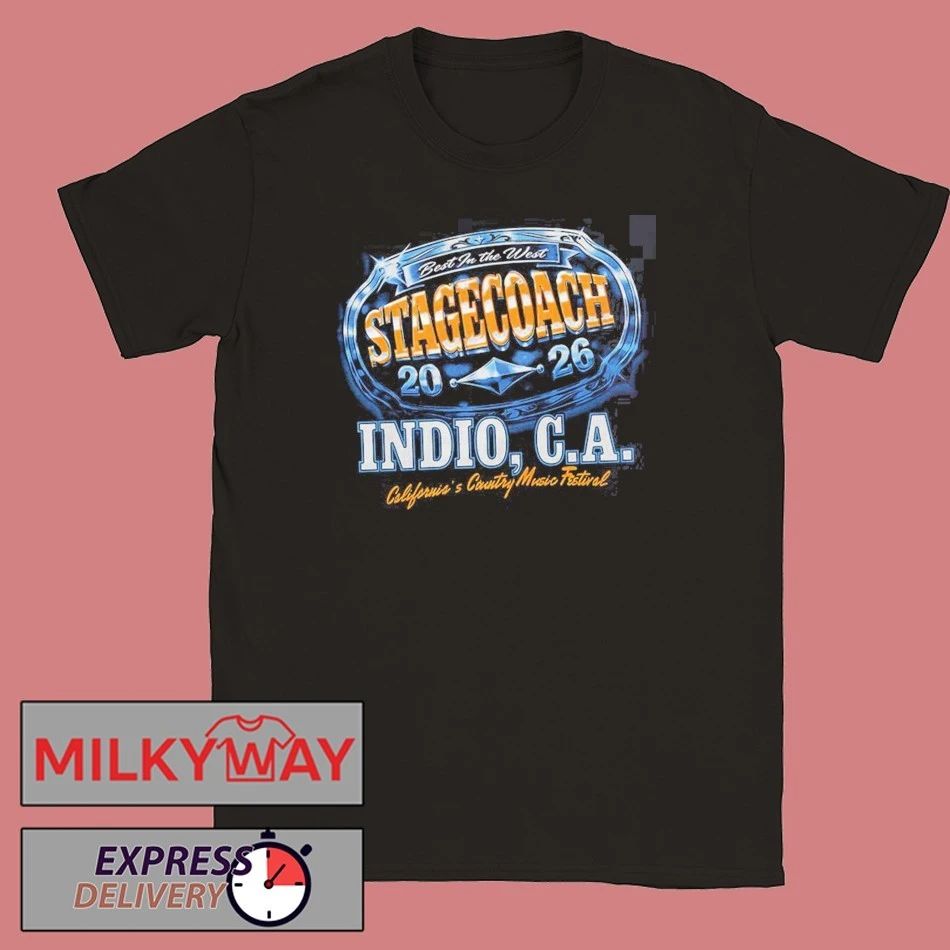 Stagecoach 2026 Festival Indio California’s Country Music Festival Merch Buckle Up 2026 Lineup T-Shirt