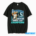 Mariner Moose Seattle Mariners 2025 American League Champions Tshirts Sweater